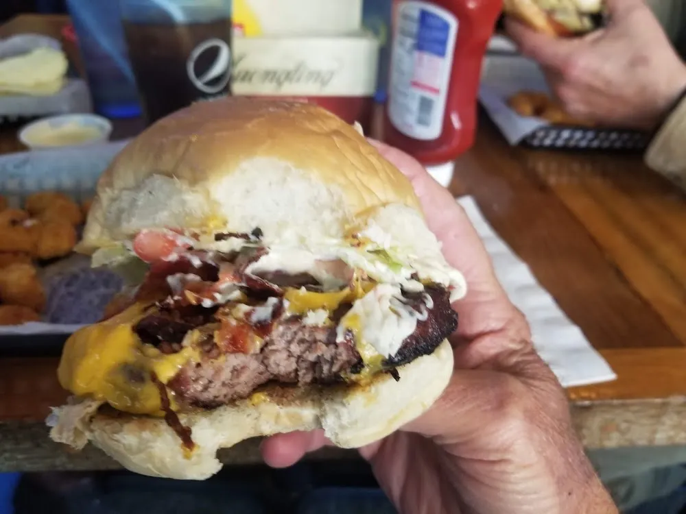 Bacon Blue Cheese Burger